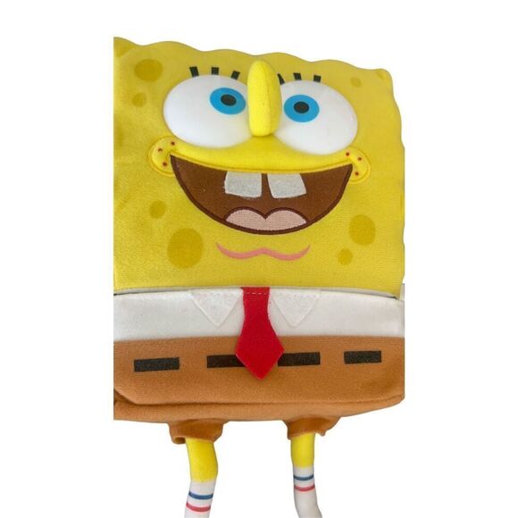 Vintage Spongebob Squarepants Nickelodeon Viacom 2000 Plush Doll removable pants - Picture 8 of 10